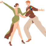 A man and woman dancing with an AuADHD Exploring Autistic and ADHD Symptoms in Adults