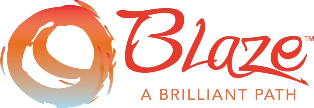 Blaze A Brilliant Path Logo