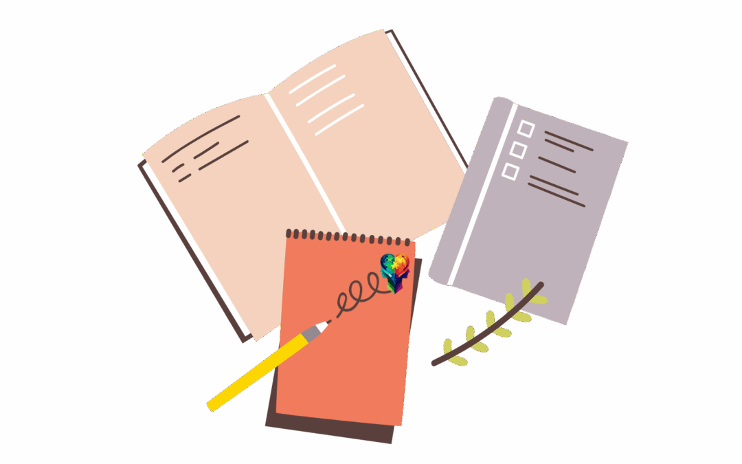 A cartoon of Journaling for Neurodivergent Adults Benefits and Practical Tips